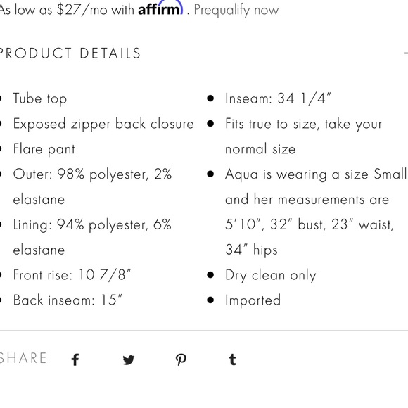 Alice and Olivia laverna jumpsuit - Picture 15 of 16